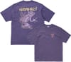 Sticky Frog Tee Purple Pigment + Gramicci