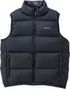 Down Puffer Vest Black + Gramicci