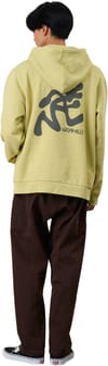 Gramicci + Running Man Hooded Sweatshirt Lime - 5
