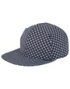 Mini Check Nylon Cap Navy Check + Gramicci