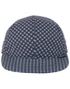 Gramicci + Mini Check Nylon Cap Navy Check