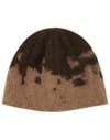 Mohair Splatter Beanie Taupe Splatter + Gramicci