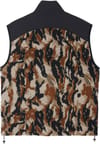 Gramicci + Thermal Fleece Vest Bark Camo