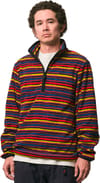 Gramicci + Thermal Fleece Pullover Multi-Stripe