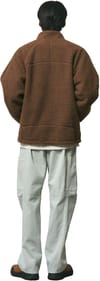 Gramicci + Reversible Sherpa Jacket Dark Brown/Black - 6