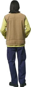 Gramicci + Reversible Sherpa Vest Beige/Tan - 5
