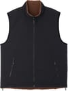 Gramicci + Reversible Sherpa Vest Dark Brown/Black - 3