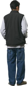 Gramicci + Reversible Sherpa Vest Dark Brown/Black - 8