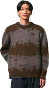 Gramicci + Mohair Splatter Sweater Slate Splatter