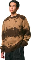 Gramicci + Mohair Splatter Sweater Taupe Splatter