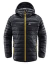 V series Mimic Hood Men True Black + Haglöfs