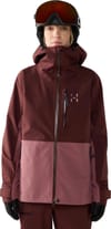Haglöfs + Alper Proof Jacket W Maroon Trail/Misty Mauve - 3