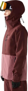Haglöfs + Alper Proof Jacket W Maroon Trail/Misty Mauve - 5
