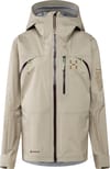 Nallo Touring GTX Jacket W Chalk Beige + Haglöfs