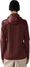 Haglöfs + Nallo Touring Hybrid Mid W Maroon Trail - 4