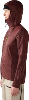 Haglöfs + Nallo Touring Hybrid Mid W Maroon Trail - 5