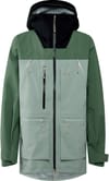 Vassi GTX Pro II Jacket M True Black/Chlorophyll Green/Dew Green + Haglöfs