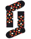 Hamburger Sock Black + Happy Socks