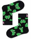 Kids Frog Sock Black + Happy Socks