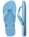 Havaianas + Brasil Logo Blue Lavender/White - 4