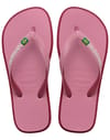 Brasil Twist Rose Chiffon + Havaianas
