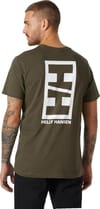 Helly-Hansen + Core Graphic T Utility Green - 5