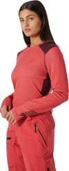 Sous vêtement thermique Lifa femme zippé Merino - Helly Hansen