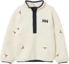 K Frosty Pile Sweater Cream Little Moose Embroid + Helly-Hansen