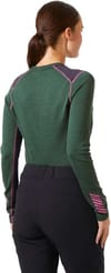 Helly-Hansen + W Lifa Merino Midweight Crew Jungle Green - 4