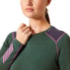Helly-Hansen + W Lifa Merino Midweight Crew Jungle Green - 5