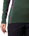 Helly-Hansen + W Lifa Merino Midweight Crew Jungle Green - 6