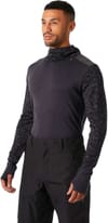 Helly-Hansen + Lifa Merino Midweight Blc Hoodie Black Grape Arc Reflect Ao - 3
