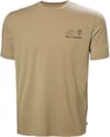 Skog Graphic T-Shirt Pebble + Helly-Hansen