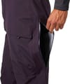 Helly-Hansen + Sogn Bib Shell Pant Black Grape - 8