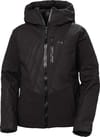 W Valdisere 3.0 Jacket Black Embossed Stripes + Helly-Hansen