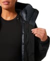 Helly-Hansen + W Valdisere 3.0 Jacket Black Embossed Stripes - 5