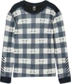Helly-Hansen + K Graphic Lifa Merino Set Navy Aop