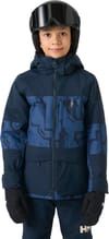 Helly-Hansen + Jr Summit 2.0 Jacket Dark Blue Aop - 3