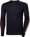HH Lifa Stripe Crew Navy + Helly-Hansen