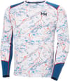 Lifa Active Crew White Slope Map Aop + Helly-Hansen