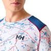 Helly-Hansen + Lifa Active Crew White Slope Map Aop - 5