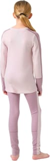 Helly-Hansen + Jr Lifa Merino Midweight Set Purple Clay - 7
