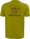 Helly-Hansen + Skog Graphic T-Shirt Olive Green - 3