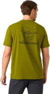 Helly-Hansen + Skog Graphic T-Shirt Olive Green - 5
