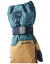 Hestra + Baby Zip Mitt New Sand/Peacock Blue - 4