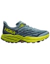 Hoka One One + Speedgoat 5 Wide Stone Blue/Dark Citron