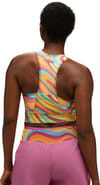Hoka One One + Race Day Bra W Print Trail Topo