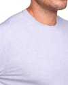 Hoka One One + M Hoka Essential Long Sleeve Tee Gull Htr - 4