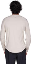 Hoka One One + M Hoka Essential Long Sleeve Tee Sesame Htr