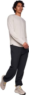 Hoka One One + M Hoka Essential Long Sleeve Tee Sesame Htr - 3